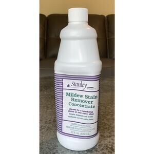 Vintage Stanley Home Products Mildew Stain Remover Concentrate Cleaner 22oz